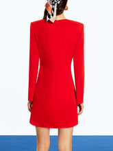 Load image into Gallery viewer, Shoulder Pad Mini Dress
