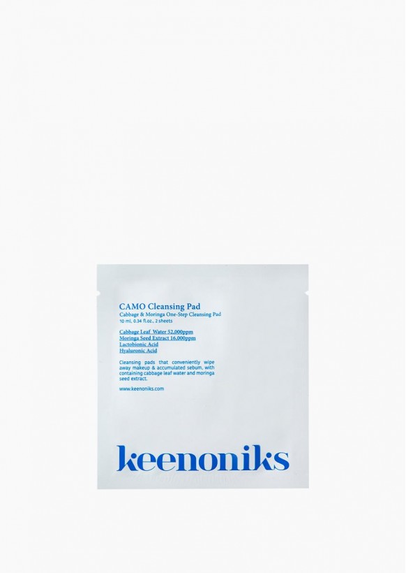 Keenoniks Camo Cleansing Pad - Cabbage & Moringa 2P X 1Ea  10ml