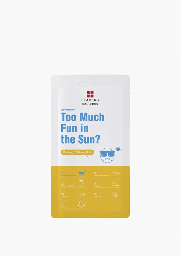 Leaders Too Much Fun In The Sun? Soothing And Calming Mask